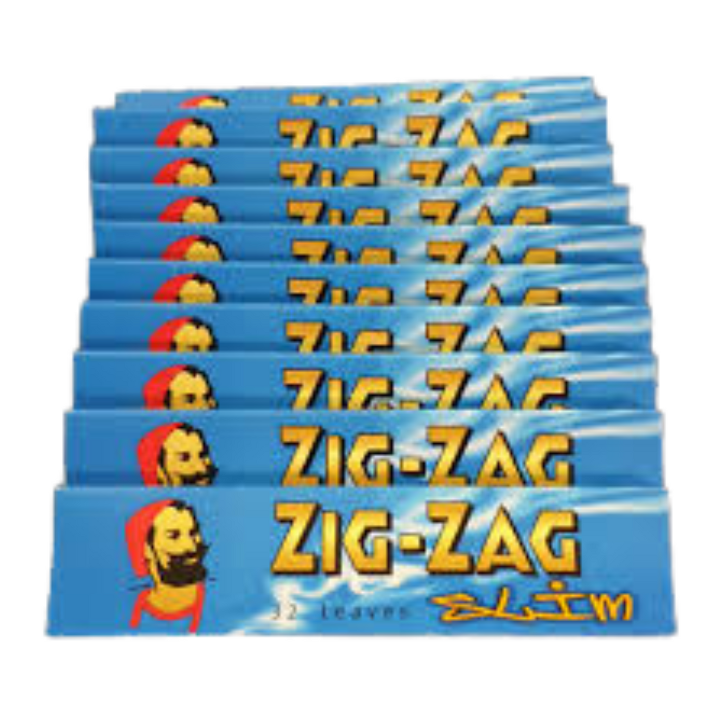 Zig-Zag Blue Slim Kingsize Rolling Papers