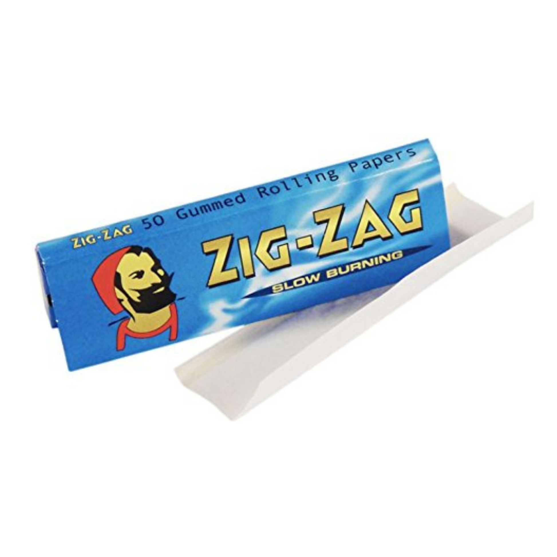 Zig-Zag Blue Slow Burning Standard Rolling Papers