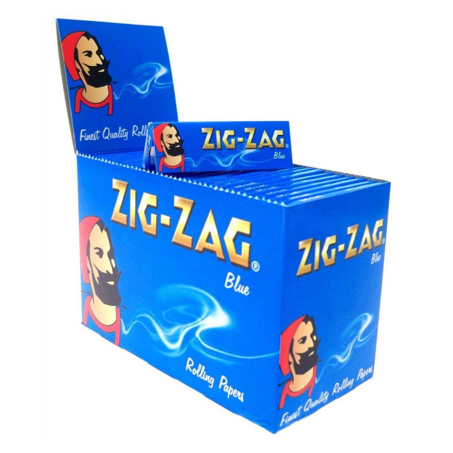 Zig-Zag Blue Slow Burning Standard Rolling Papers