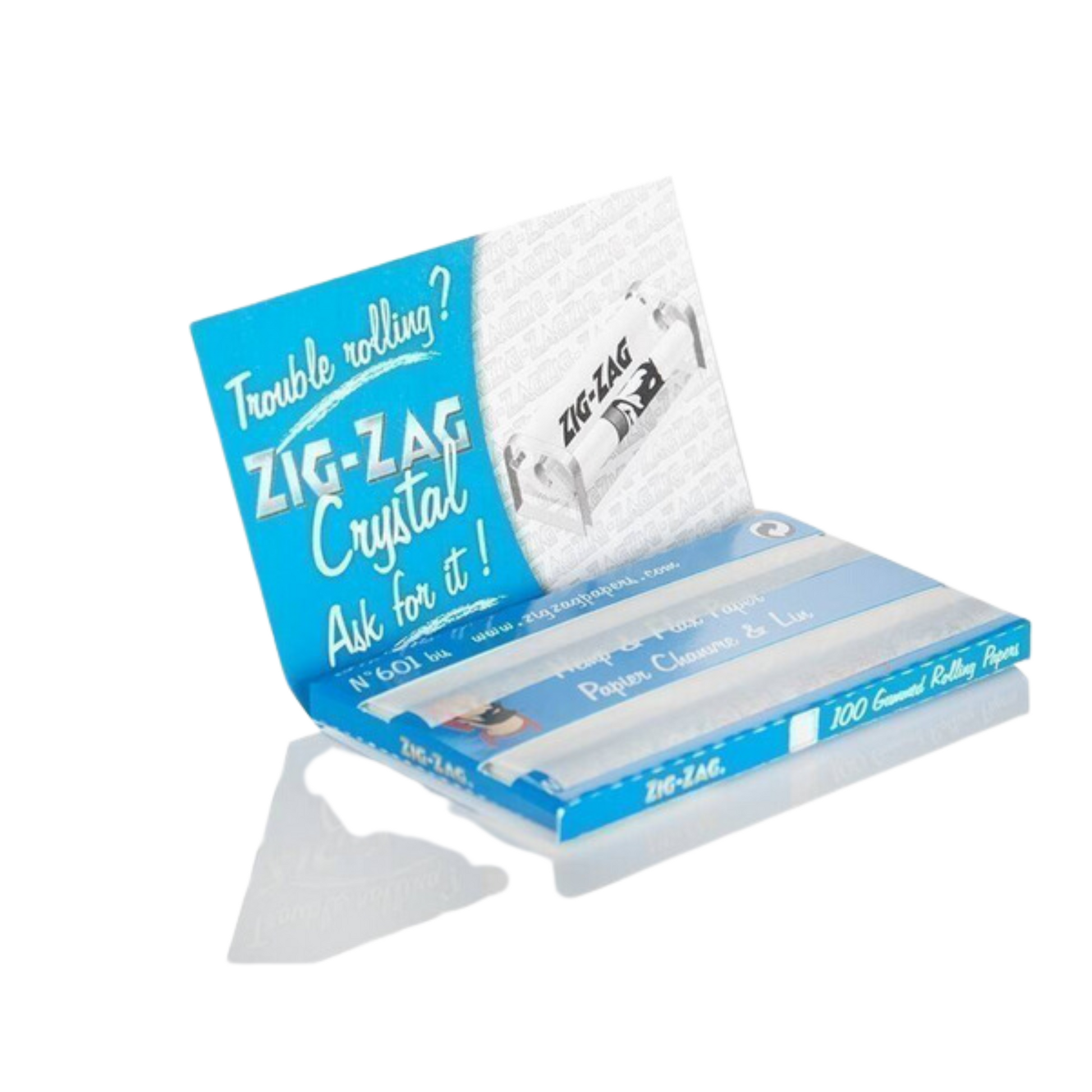 Zig-Zag Double Blue Rolling Papers