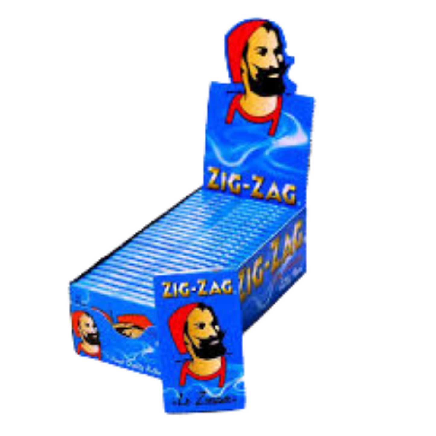 Zig-Zag Double Blue Rolling Papers