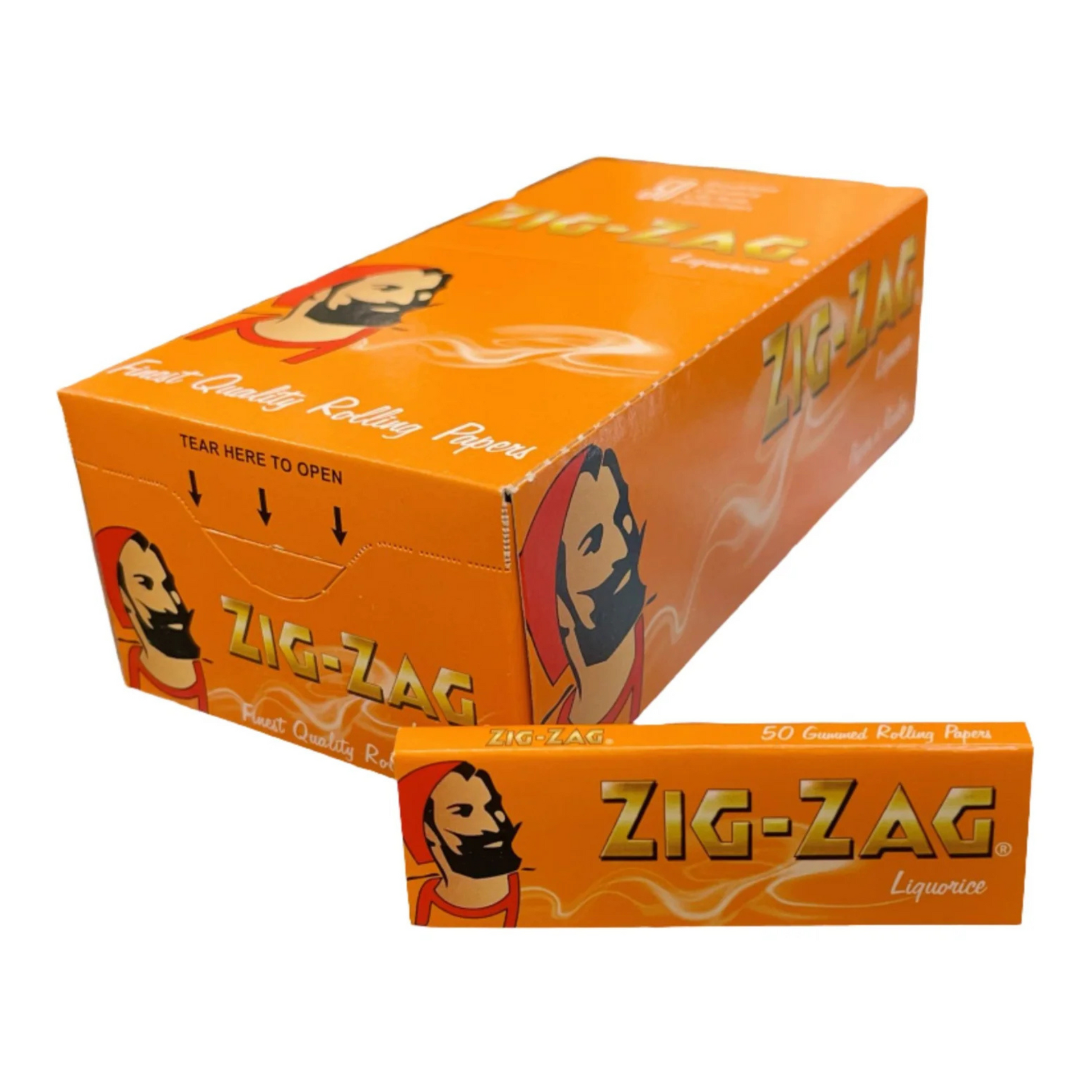 Zig-Zag Liquorice Rolling Papers