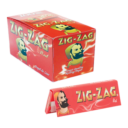 Zig-Zag Red Standard Rolling Papers