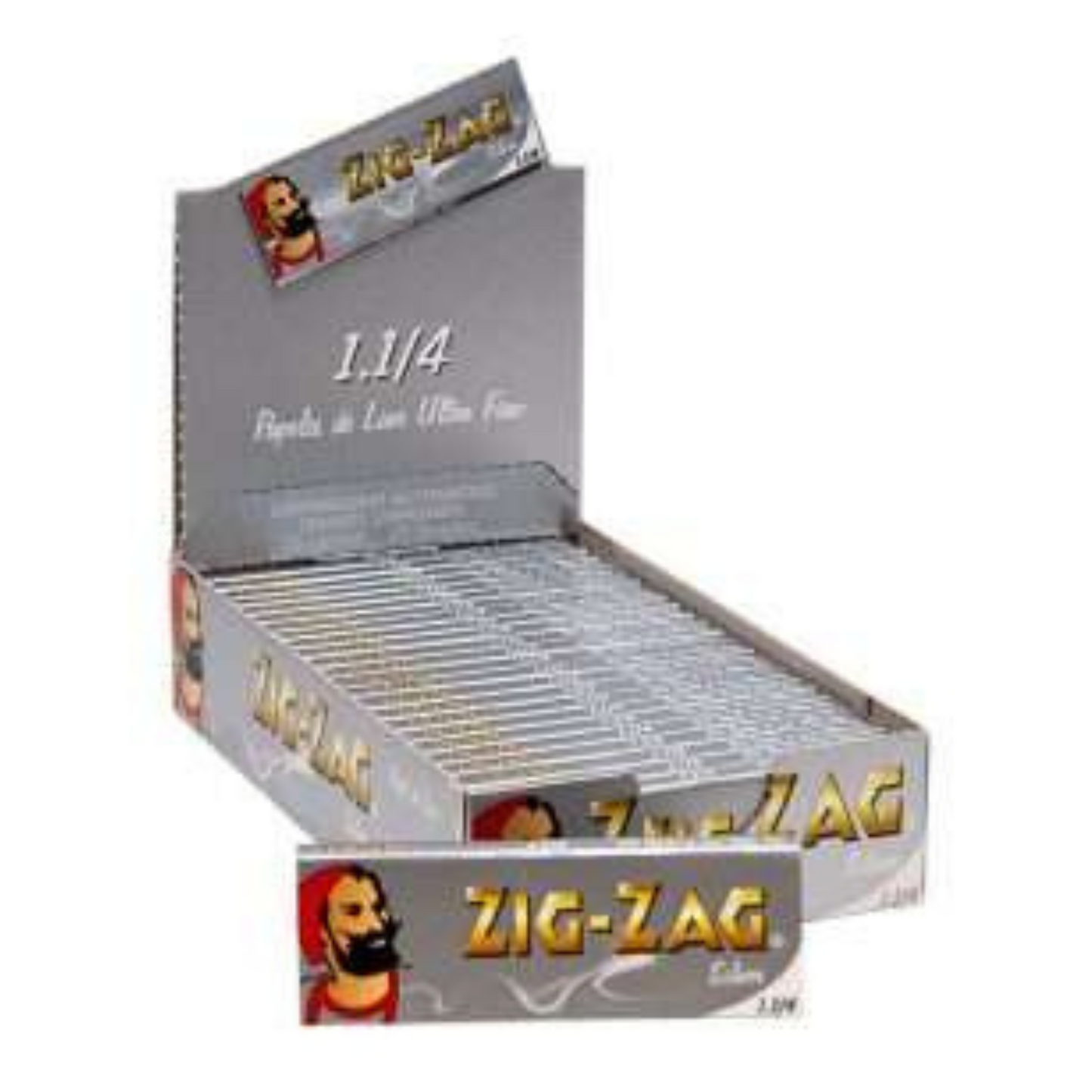 Zig-Zag Silver Kingsize Rolling Papers