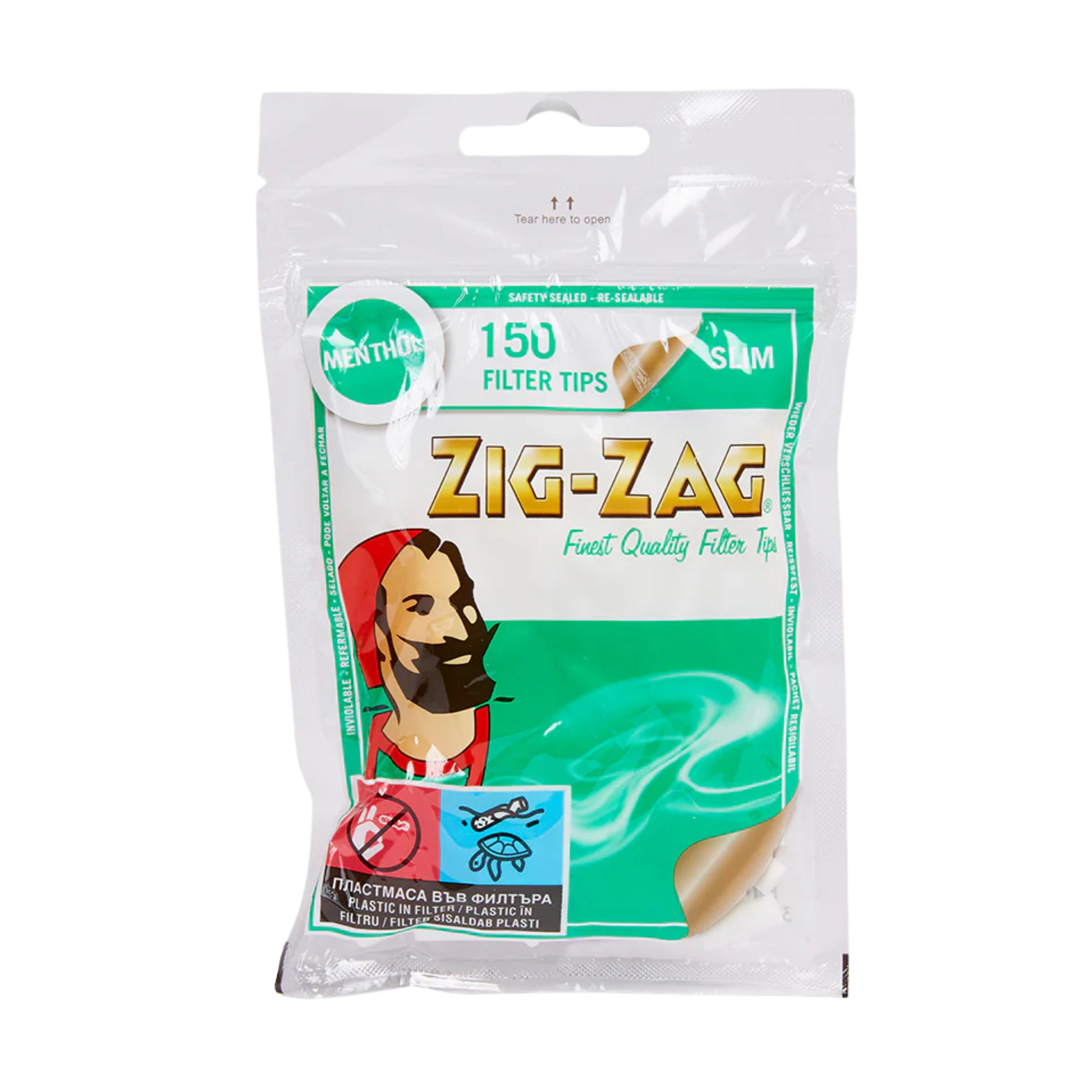 Zig-Zag Slim Menthol Filters
