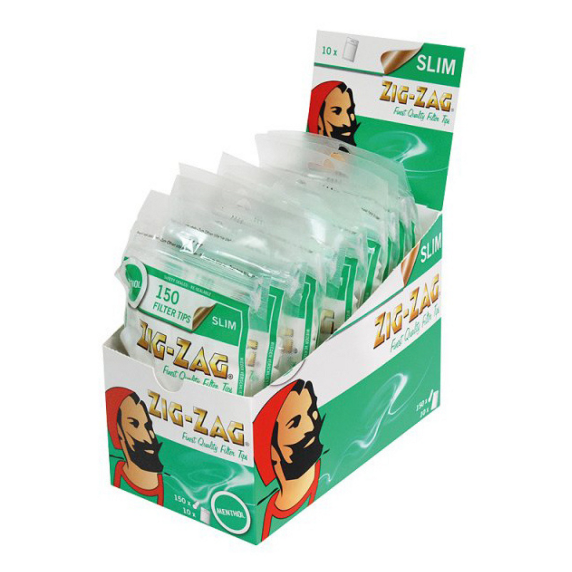 Zig-Zag Slim Menthol Filters