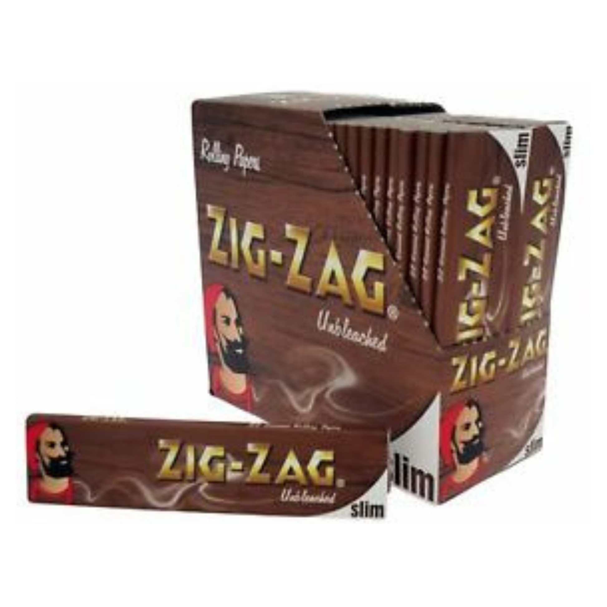 Zig-Zag Unbleached Kingsize Slim Rolling Papers