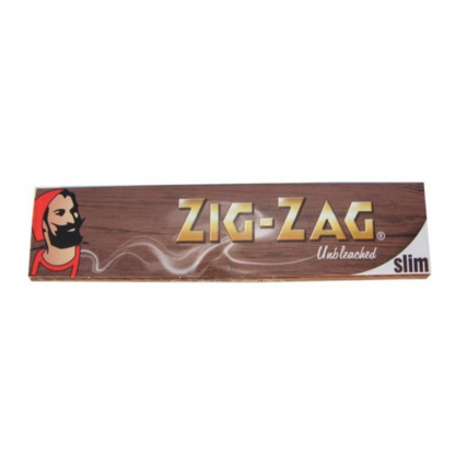 Zig-Zag Unbleached Kingsize Slim Rolling Papers