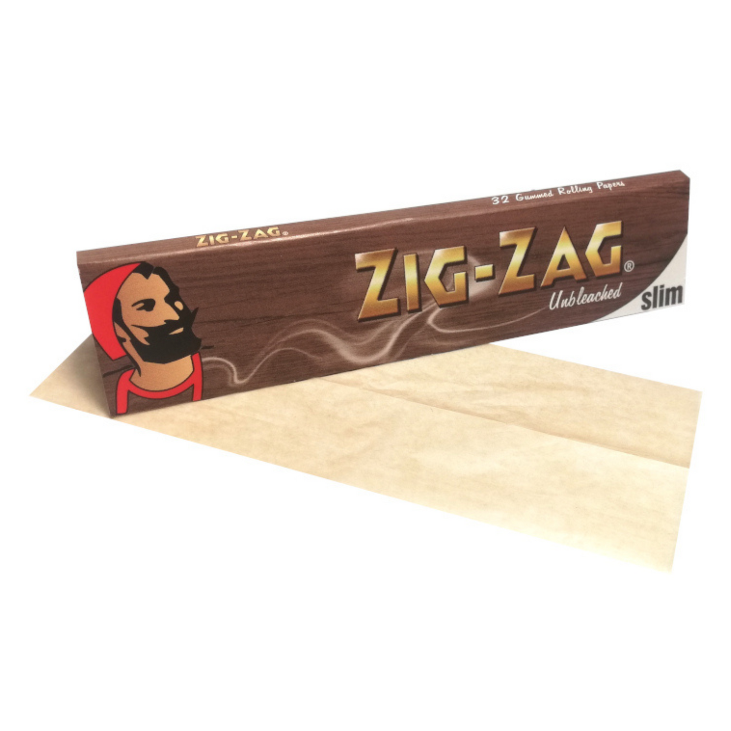 Zig-Zag Unbleached Kingsize Slim Rolling Papers