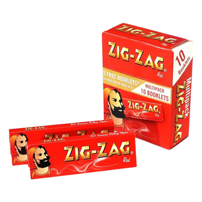 Zig-Zag Red Multipack Rolling Papers