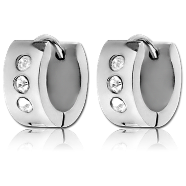 mens diamond earrings