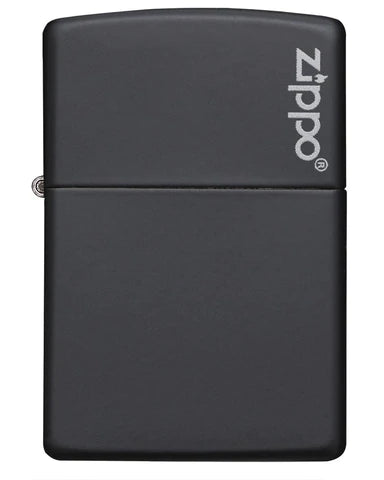 Classic Black Matte with Logo Zippo
