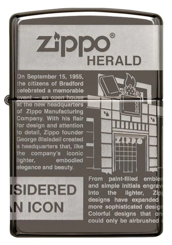 Newsprint Zippo