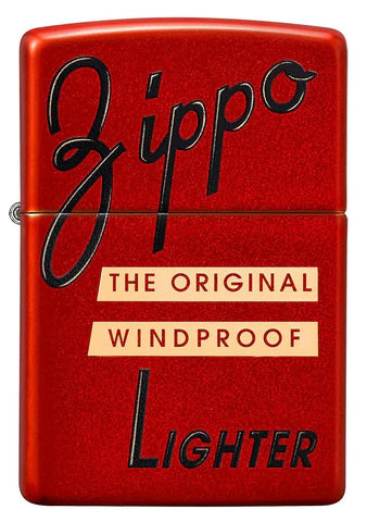 Red Box Top Zippo