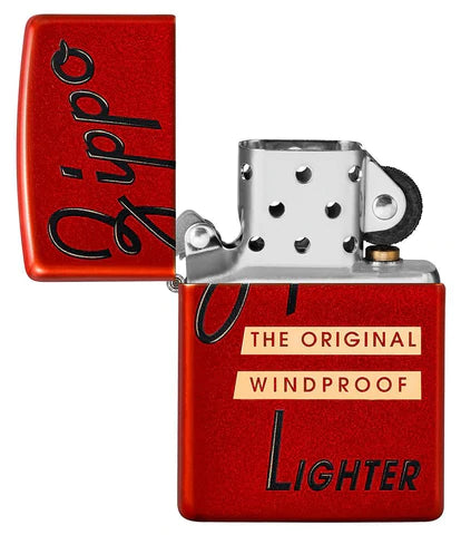 Red Box Top Zippo