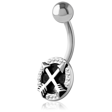 Fake belly 2025 piercing lovisa