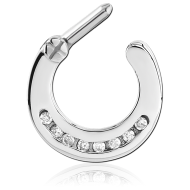 Crystal Septum Clicker in Surgical Stainless Steel [01317]