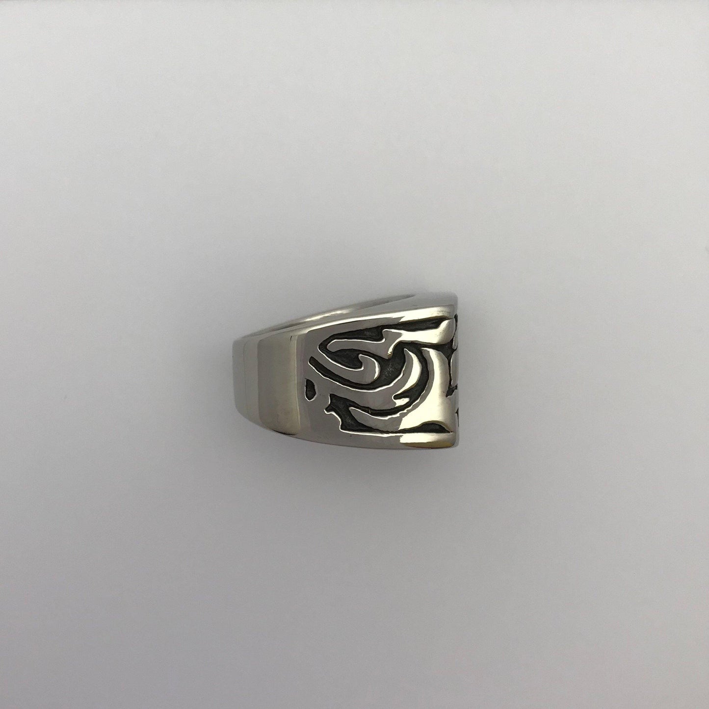 Filigree Ring - Big Dog Steel Surgical Stainless Steel