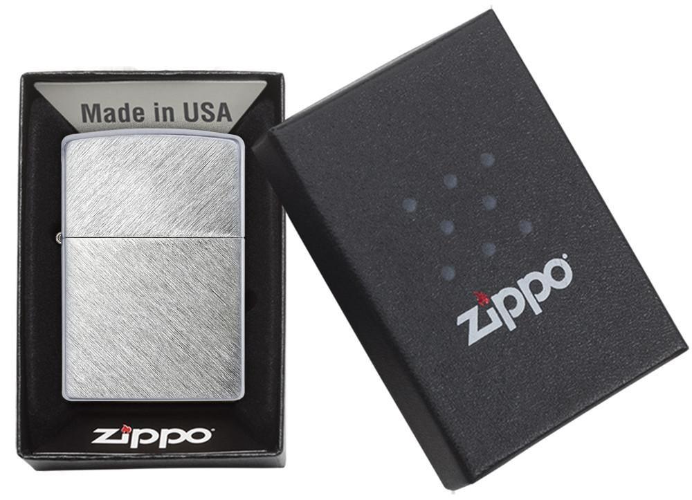 Classic Herringbone Sweep Zippo