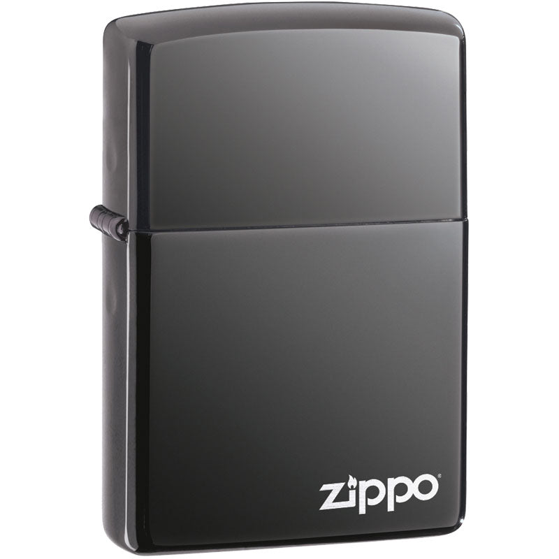 Black Ice with Logo Zippo