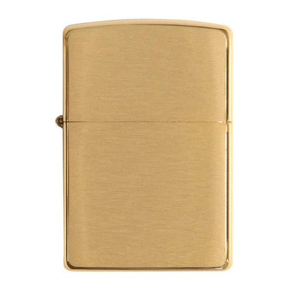 Brushed Brass Heavy Amor Zippo