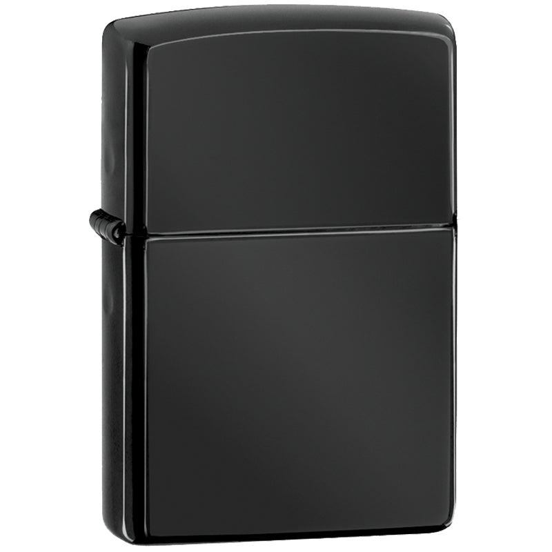 Ebony Classic High Polish Black Zippo