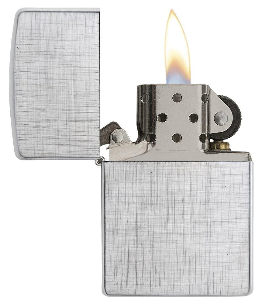 Classic Linen Weave Zippo