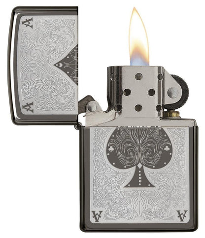 Ace Filigree Zippo