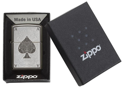 Ace Filigree Zippo