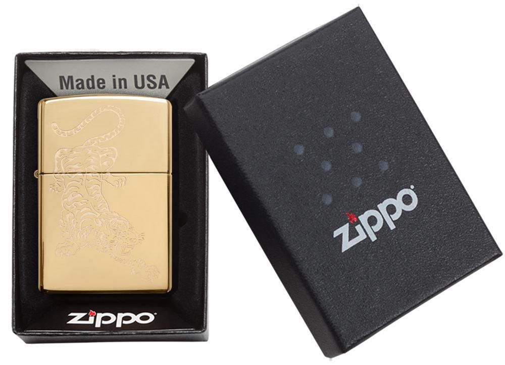 Tattoo Tiger Zippo [29884 254B]