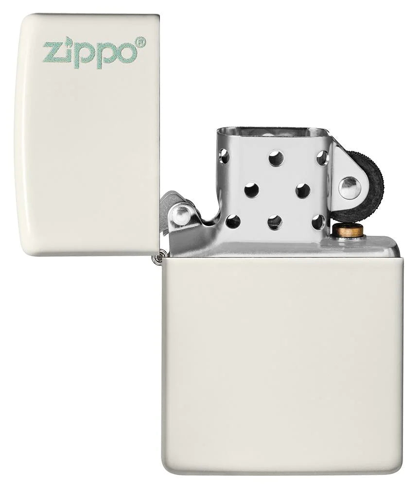 Classic Glow In The Dark Logo Zippo