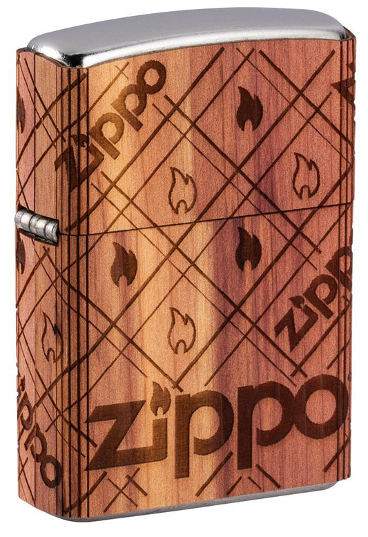 Woodchuck USA Cedar Wrap Zippo