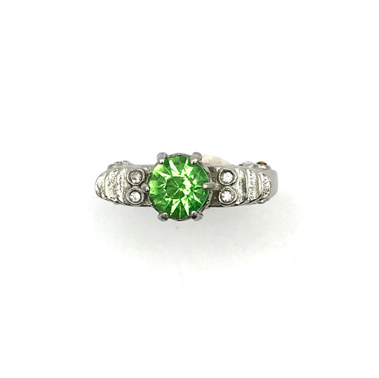 Green Stone Ring